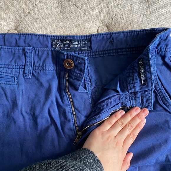 Men’s blue shorts - Picture 3 of 3